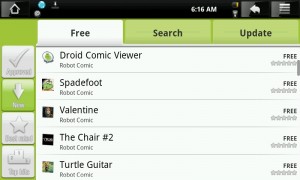 Comics category on AppsLib