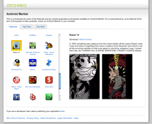 Android Market screenshot
