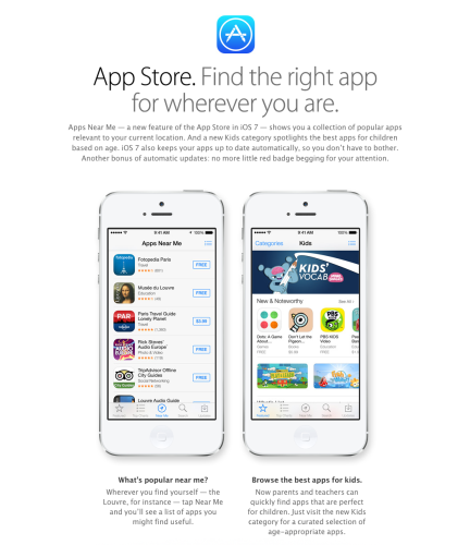 Apple website screenshot